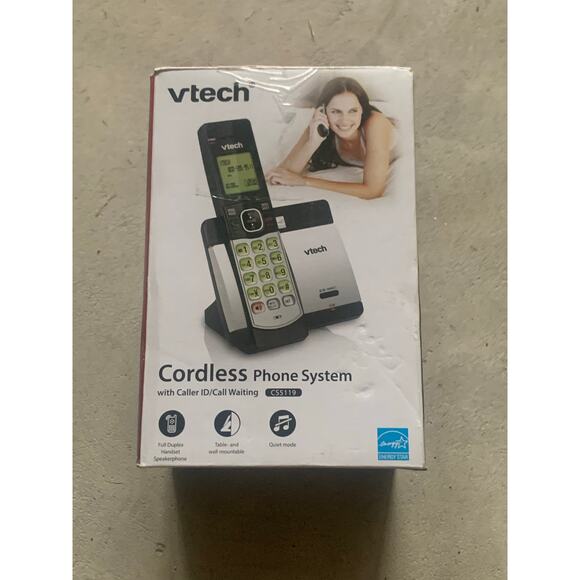 VTech© CS5119 DECT 6.0 Cordless Phone with Caller ID/Call Waiting - Picture 1 of 4